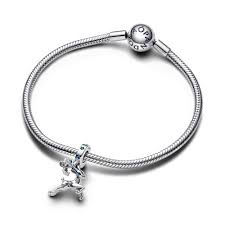 Pandora Magical Christmas Reindeer Dangle Charm | Holiday Sterling Silver Jewelry