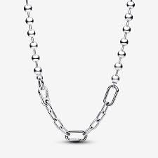 Pandora ME Metal Bead & Link Chain Necklace 45cm