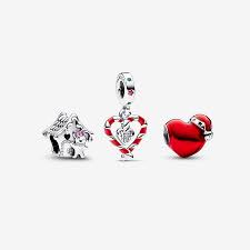 Pandora Christmas Novelty Heart Charm Gift Set
