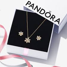Pandora Sparkling Herbarium Jewellery Gift Set - 45cm Necklace
