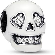 Pandora Glow-in-the-Dark Sparkling Skull Charm