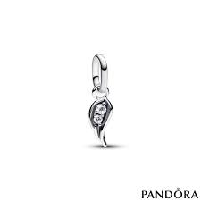 Pandora ME Sparkling Angel Wing Mini Dangle Charm – Sterling Silver with Cubic Zirconia
