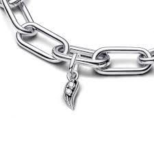 Pandora ME Sparkling Angel Wing Mini Dangle Charm – Sterling Silver with Cubic Zirconia