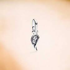 Pandora ME Sparkling Angel Wing Mini Dangle Charm – Sterling Silver with Cubic Zirconia