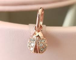 Pandora ME Lucky Ladybird Mini Dangle Charm – Sterling Silver & Red Enamel