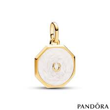 Pandora ME Lucky Horseshoe Medallion Charm – Sterling Silver with Pavé Detailing