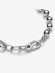 Pandora ME Metal Bead & Link Chain Bracelet – Available in 16cm, 17cm, and 20cm