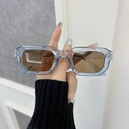 Rectangle Designer Sunglasses Unisex Fashion Casual Sun Glasses