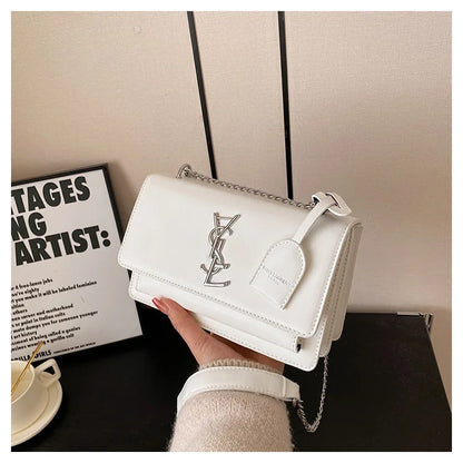 Korean Style Small Square Bag High-Quality Women’s Fashion Chain Shoulder & Crossbody Bag