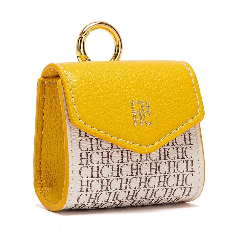 CHCH Mini Key & Wallet Bag Compact Earphone Holder for Women