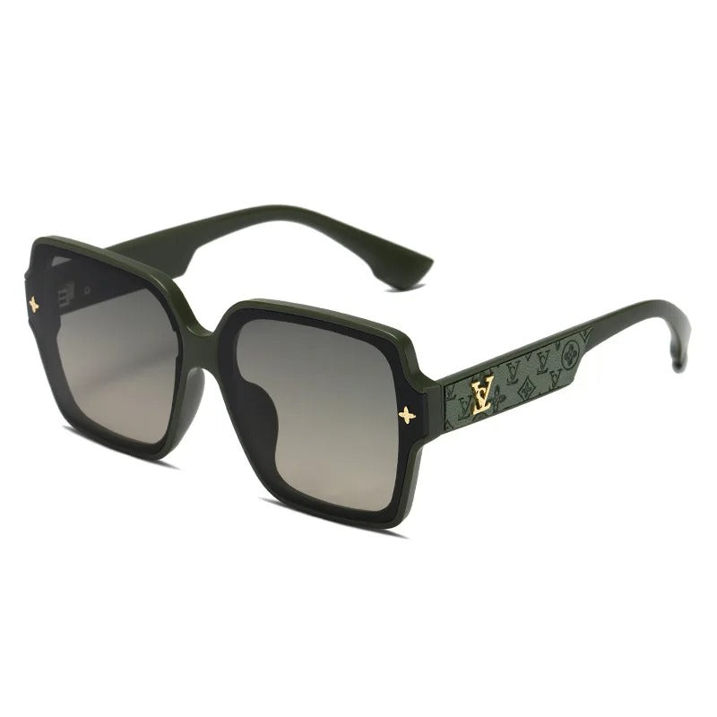 Luxury Square Frame Sunglasses for Women UV Protection Glasses
