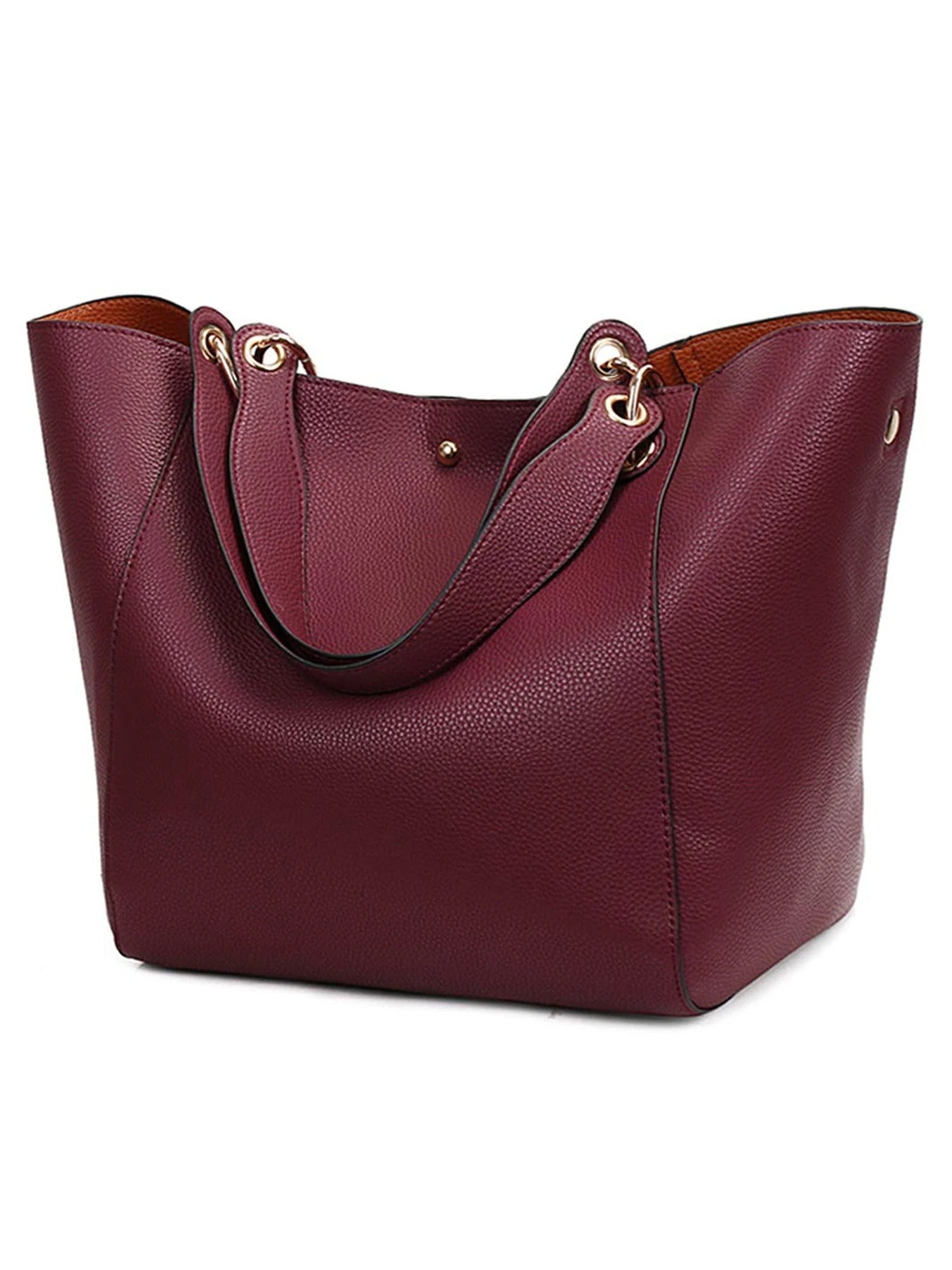 Pahajim Large PU Leather Tote Bag for Women