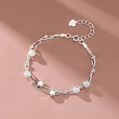 Women’s Hollow Heart Bracelet Sweet Party Accessories
