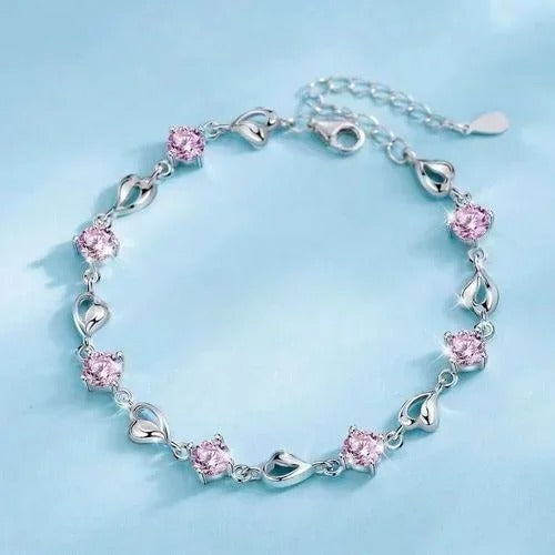 Luxury Designer Sterling Silver Bead Bracelet Women Party Jewelry