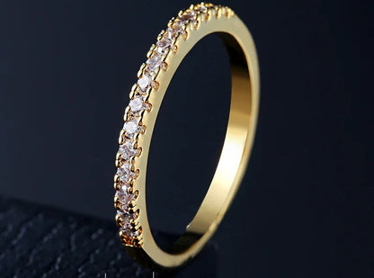 Fashion Multicolor Zirconia Rings for Women Marquise Crystal Ring Wedding Party Jewelry Gift