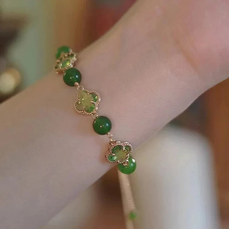 Retro Lucky Bracelet Vintage Handmade Jewelry for Women