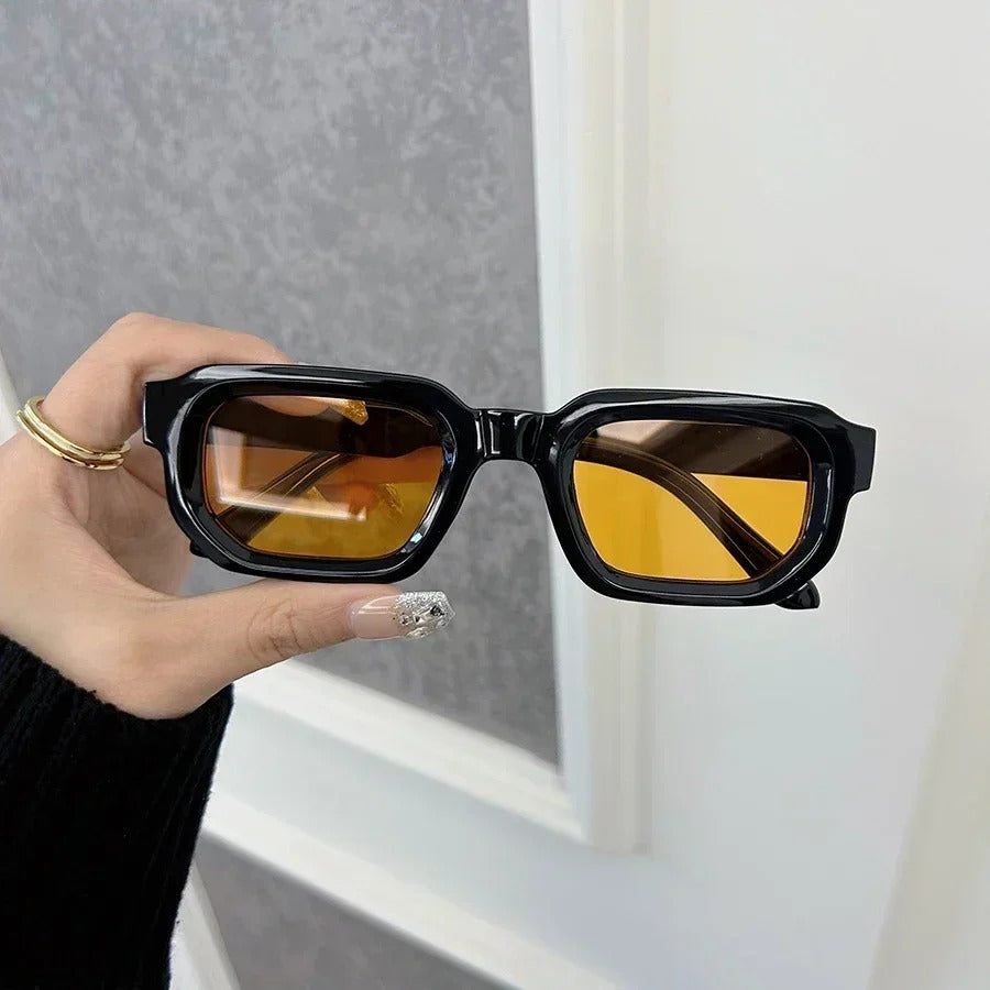Rectangle Designer Sunglasses Unisex Fashion Casual Sun Glasses