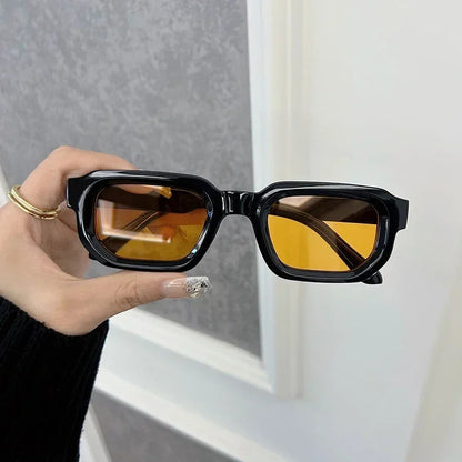 Rectangle Designer Sunglasses Unisex Fashion Casual Sun Glasses