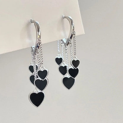 Trendy Colorful Petal Drop Earrings Women Party & Everyday Jewelry