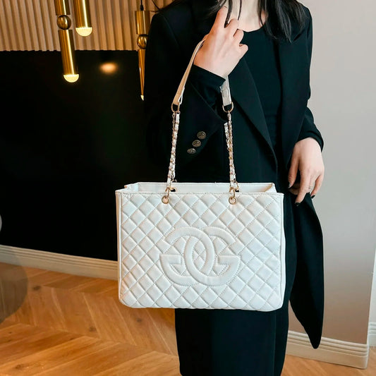 Paris Fashion Leather Zipper Shoulder Bag for Women