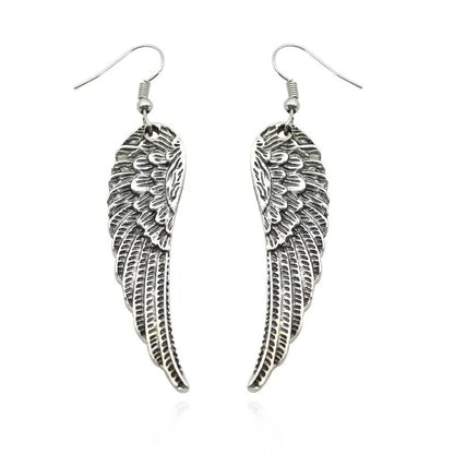 Women’s Angel Wings Dangle Earrings Vintage Fashion Party Jewelry