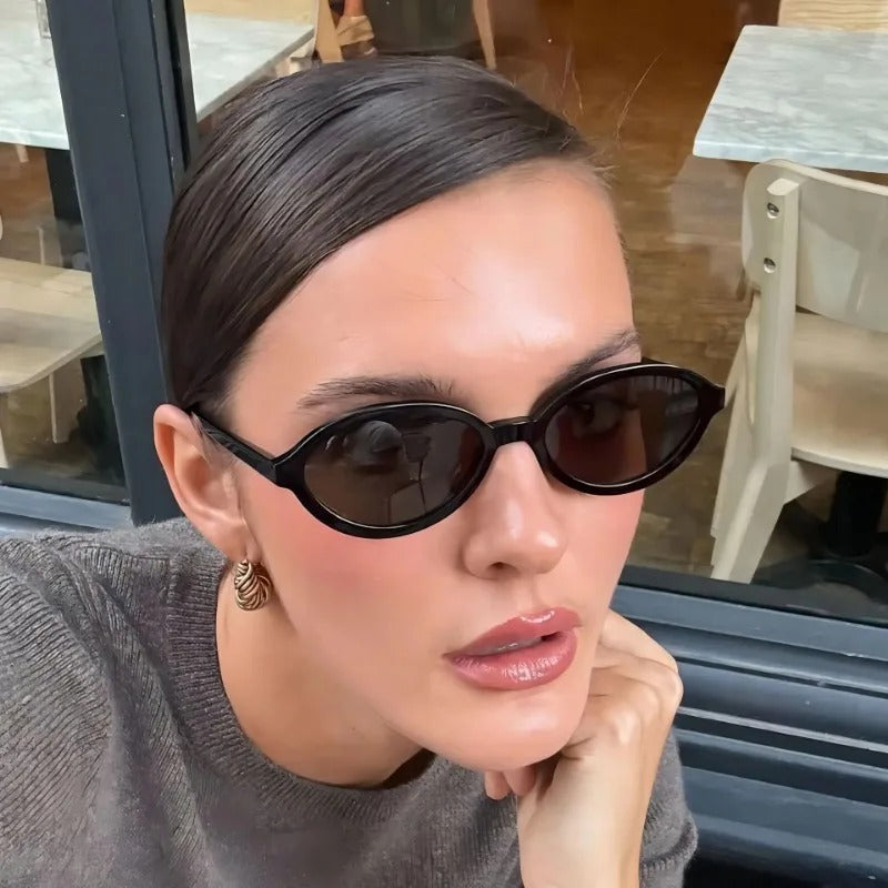 Luxury Cat Eye Sunglasses Retro Mirror Lens UV400 Eyewear for Women & Men