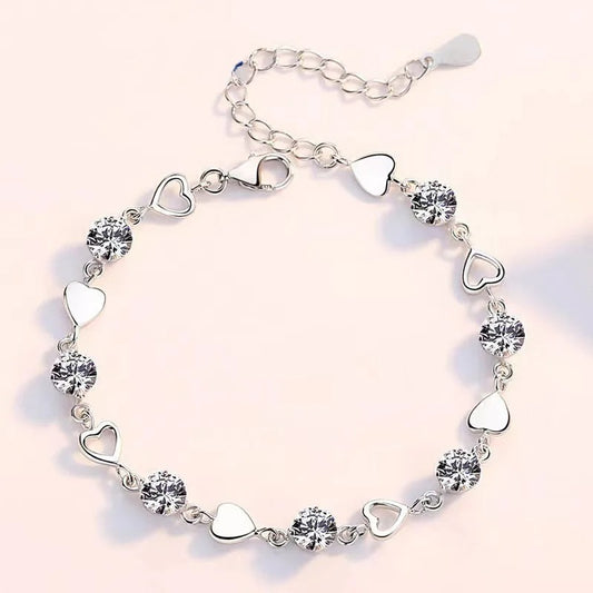Women’s Hollow Heart Bracelet Sweet Party Accessories