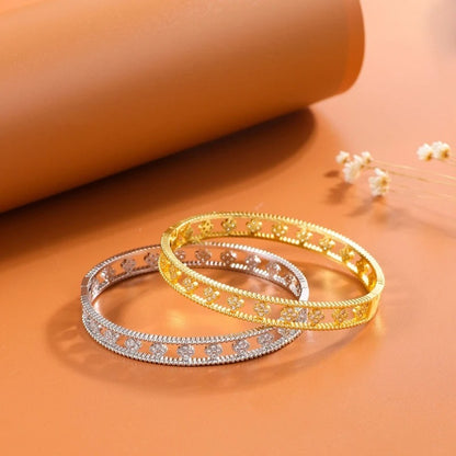 South Korea Simple Flower Bracelet Women Elegant Fashion Jewelry