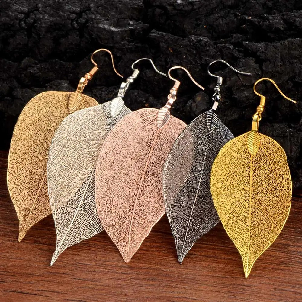 Fashion Bohemian Long Metal Earrings Women Wedding Jewelry Gift