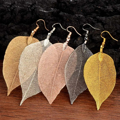 Fashion Bohemian Long Metal Earrings Women Wedding Jewelry Gift