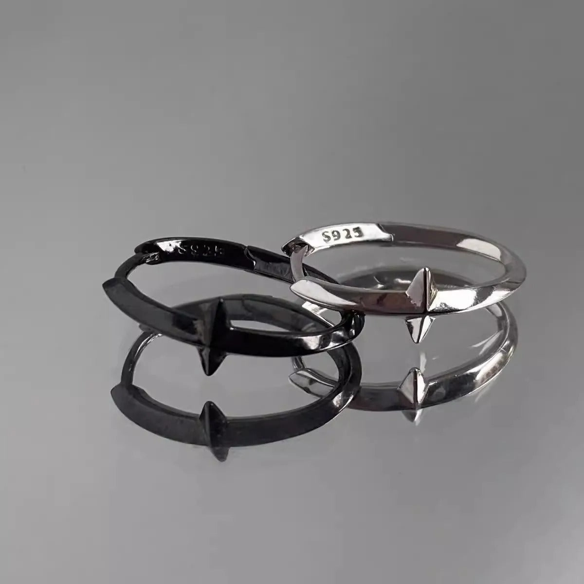 New 925 Sterling Silver Star Earrings Female Charm Jewelry Gift hoop earrings for women