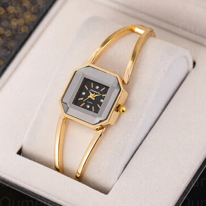 Simple Style Watch Women Top Brand Luxury Hollow Analog Quartz Wristwatches Fashion Elegant Ladies Watch Clock Gift