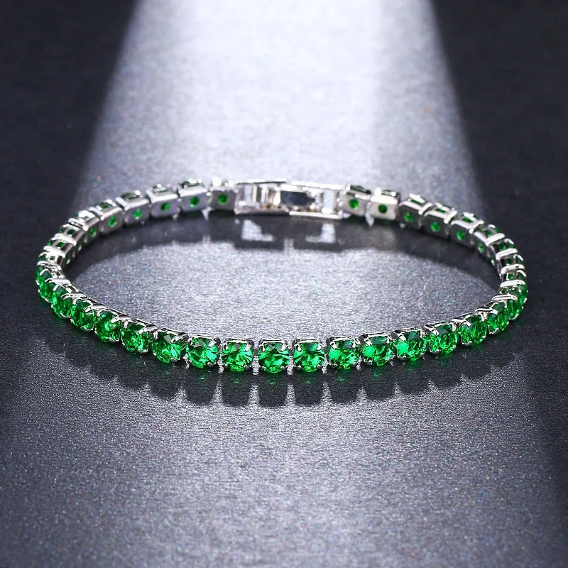 Tennis Bracelet Iced Out Chain Bracelets For Women Men Gold Color Silver Color Men Bracelet Chain Jewelry