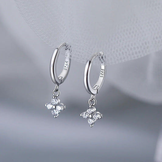 Silver leaf Earrings For Women Trendy Earring Jewelry Prevent Allergy Party Accessories Gift