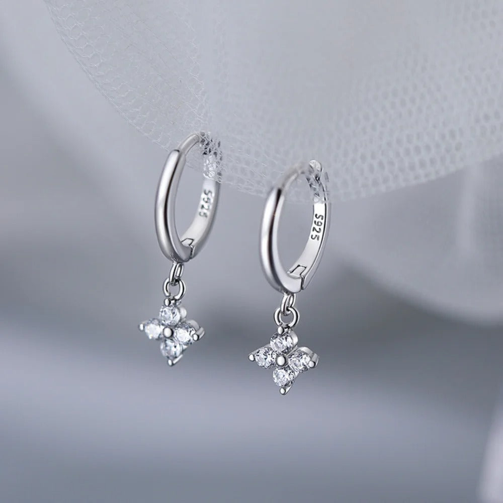 Silver leaf Earrings For Women Trendy Earring Jewelry Prevent Allergy Party Accessories Gift