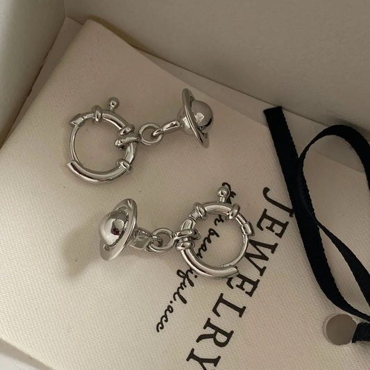 Three-Dimensional Fashion Earrings Women Simple Jewelry Accessory