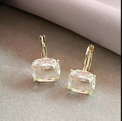 Transparent Zircon Opal Ear Cuff – Women’s Wedding & Party Jewelry Gift