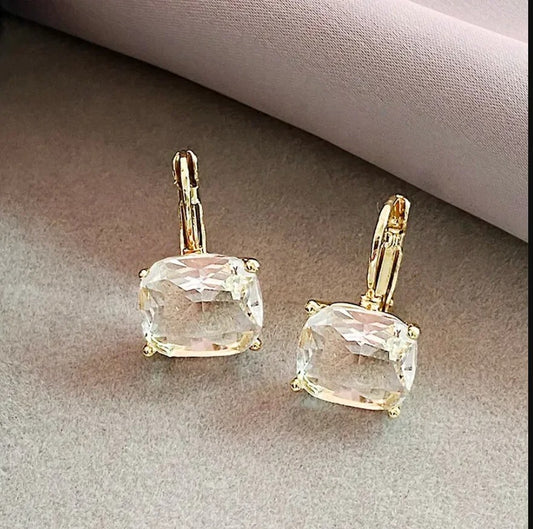 Transparent Zircon Opal Ear Cuff – Women’s Wedding & Party Jewelry Gift