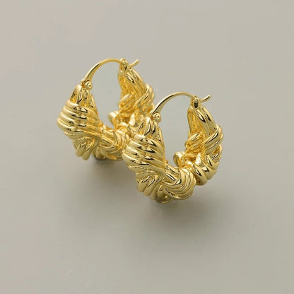 Metallic Fashion Ear Buckles Stylish Trendy Instagram Jewelry Accessories