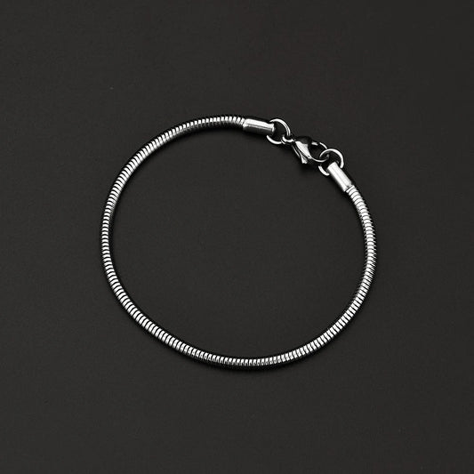 3MM 4MM 316L stainless steel snake chain bracelet fashion party jewelry for men and women