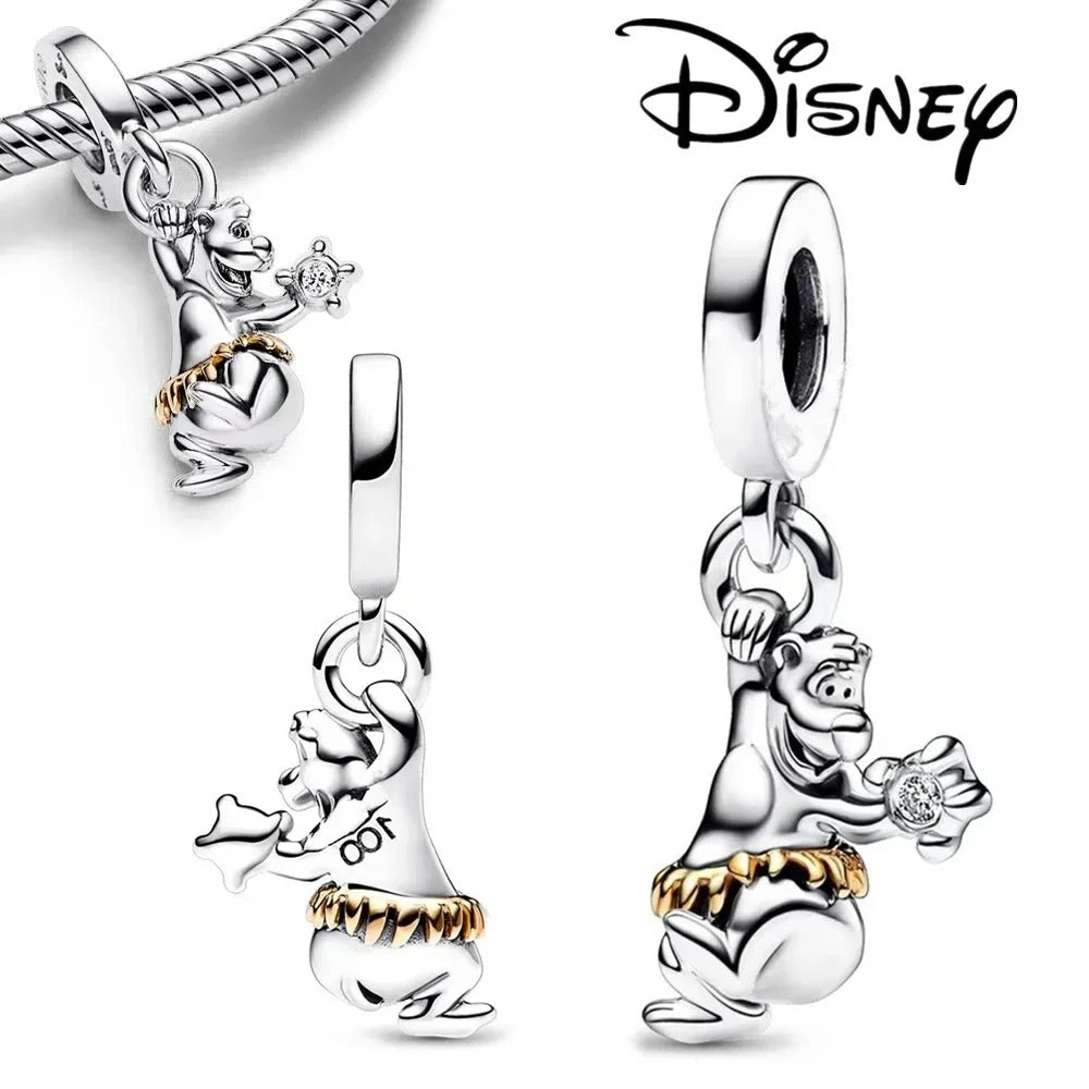 2025 Classic Sparkling Bee Dangle Fashion Charm Fit Bracelet Necklace Bag for Jewelry DIY Making Gift Accessories