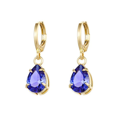 Silver Gold Filled Dangle Earrings For Women  Drop Earring Jewelry Circle Ear Ring