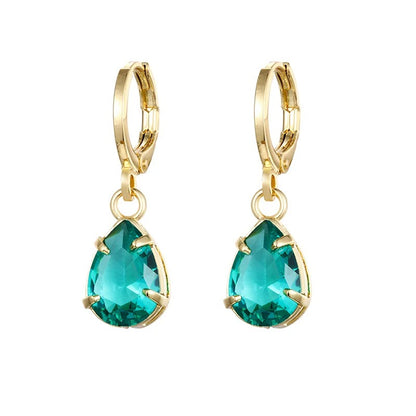 Silver Gold Filled Dangle Earrings For Women  Drop Earring Jewelry Circle Ear Ring