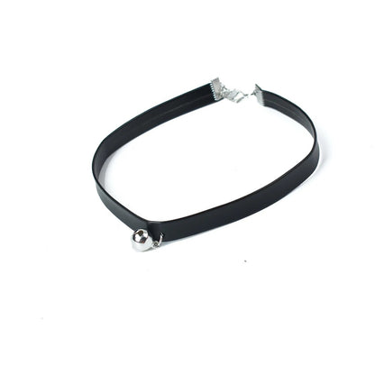 Handmade Gothic Punk Short Torques Necklace Black Choker
