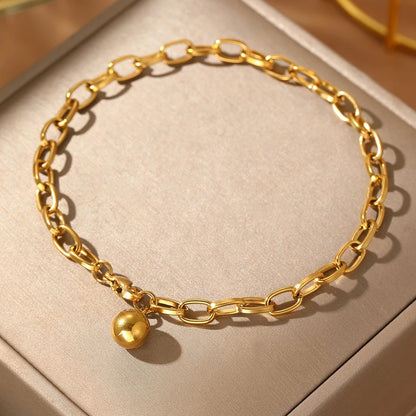 Women’s Fresh Tassel Chain Bracelet Minimalist Stainless Steel Jewelry