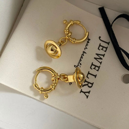 Three-Dimensional Fashion Earrings Women Simple Jewelry Accessory