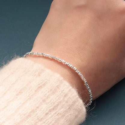 Luxury Sterling Silver Tennis Bracelet Wedding Jewelry