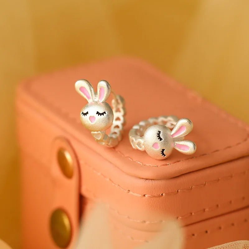 925 Sterling Silver Earrings Cute rabbit Earrings For Women Gift Earings Fashion Jewelry Gift