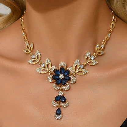 1PC Women's Fashion Flower Design Necklace Jewelry Suitable for Date, Party, Festival Gifts