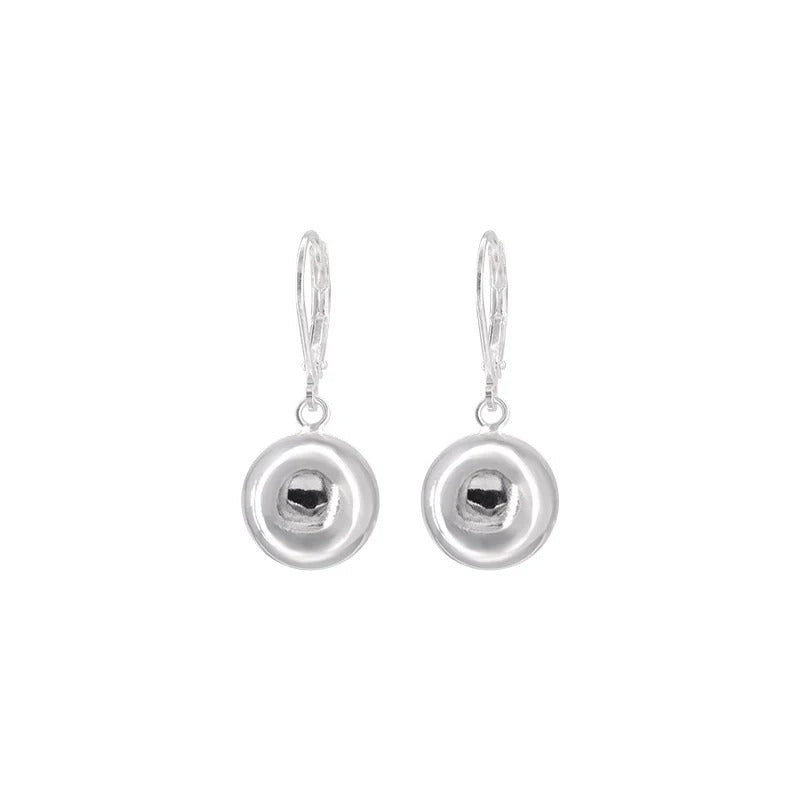Minimalist Ball Drop Earrings Women Classic Elegant Party Jewelry